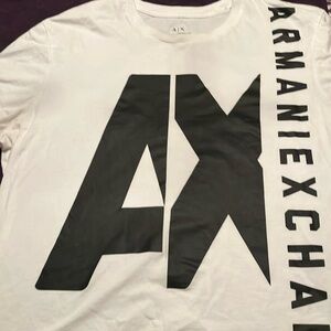 Armani Exchange Men's White T-Shirt
